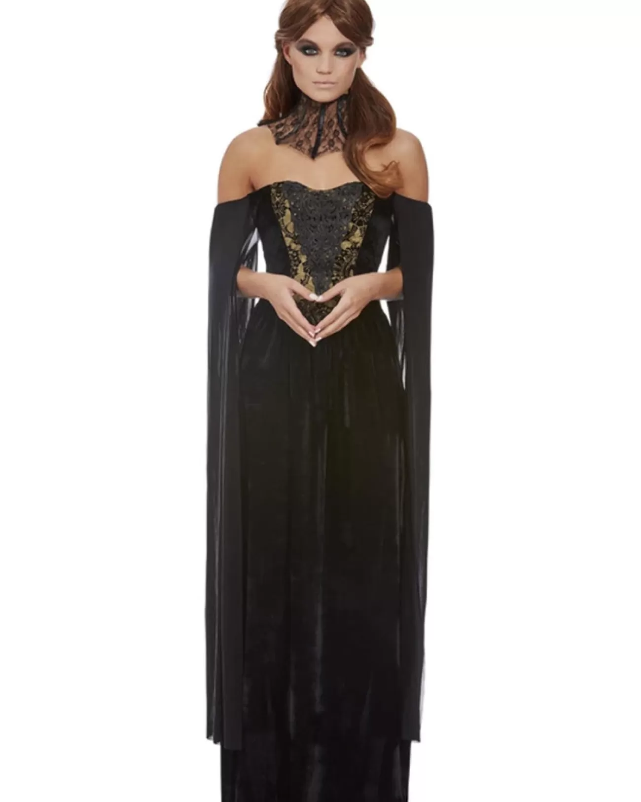 Smiffys Dark Mistress Womens Costume>Women Women's Costumes