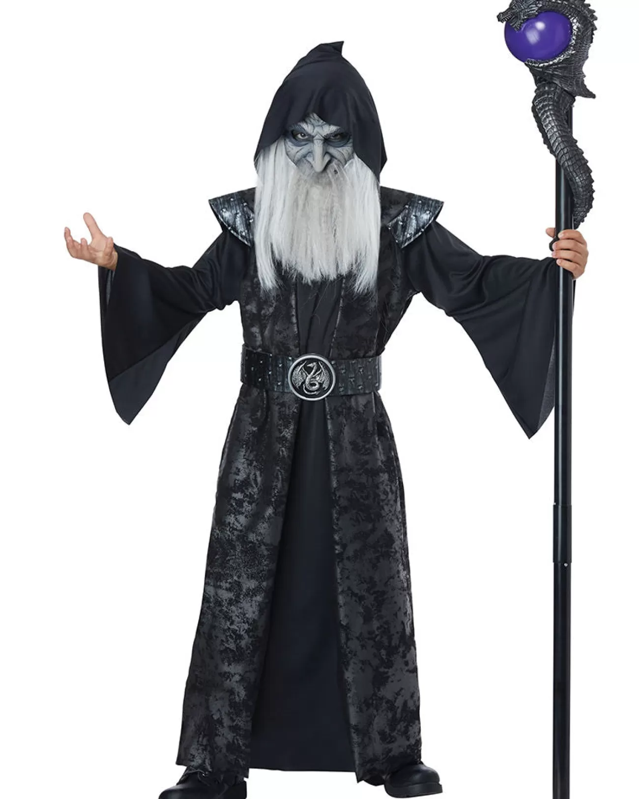 California Costumes Dark Wizard Boys Costume>Kids Kids Costumes