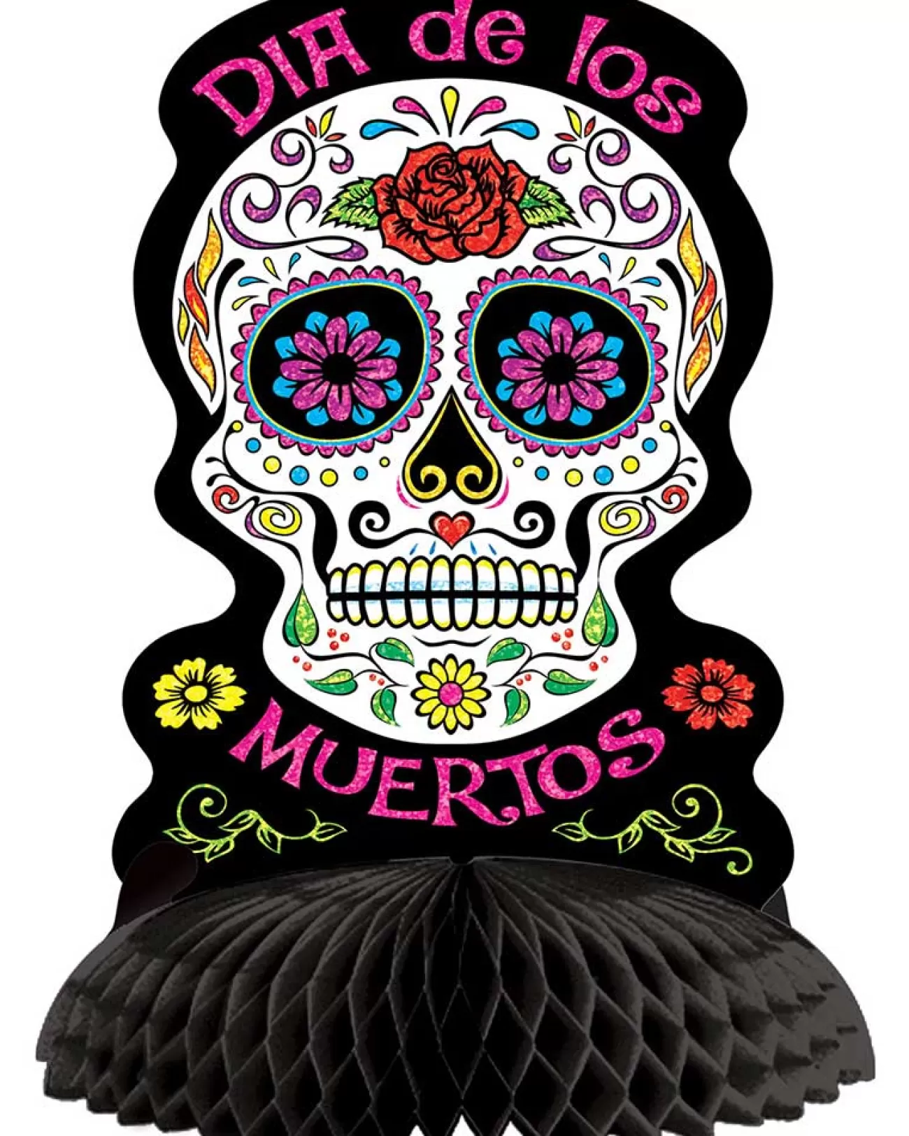 Beistle Day Of The Dead Centrepiece 27.3Cm> Day Of The Dead