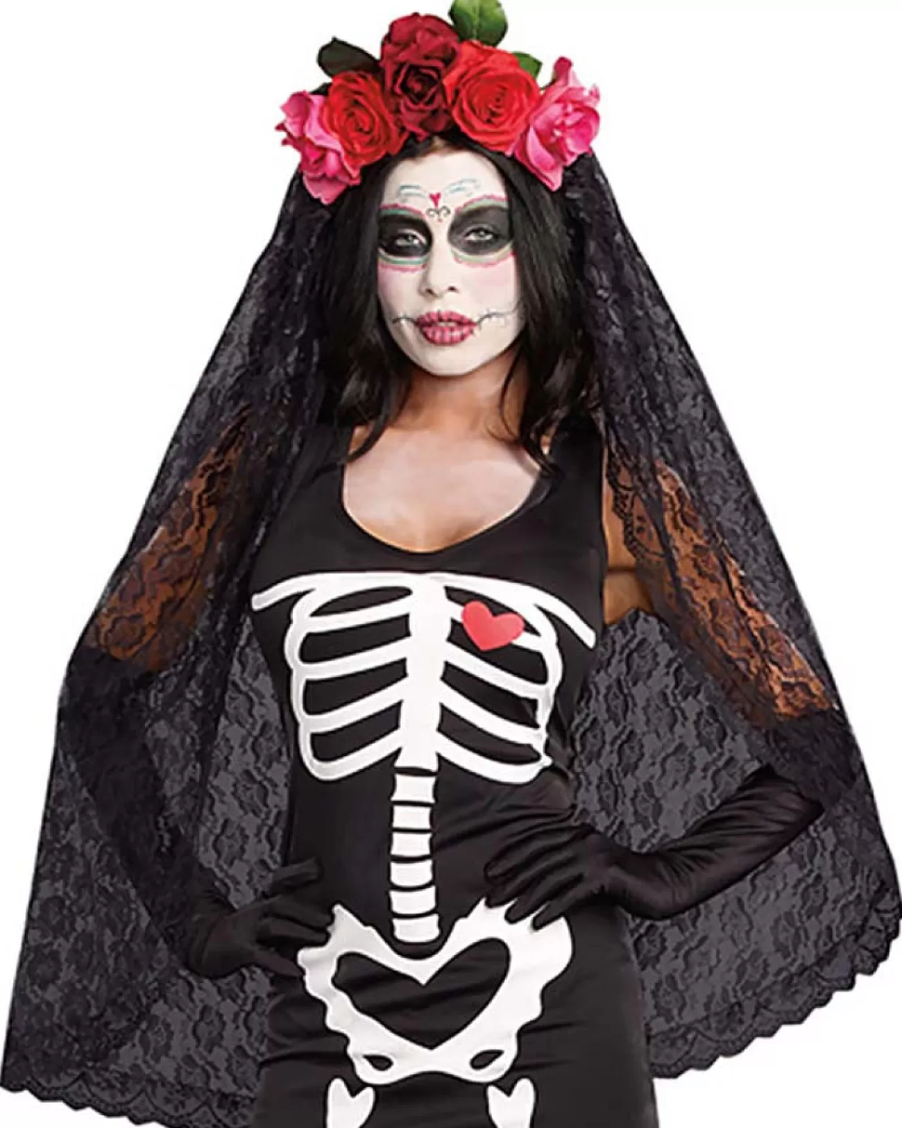 Dreamgirl International Day Of The Dead Headpiece> Halloween Accessories