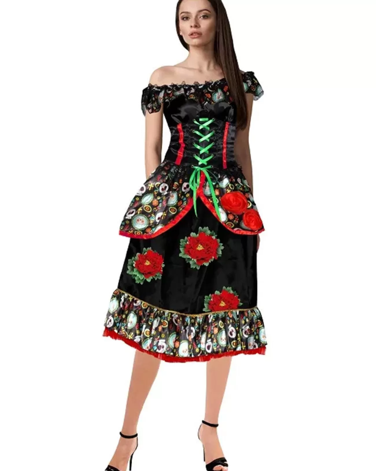 Interalia Day Of The Dead Senorita Womens Costume>Women Women's Costumes