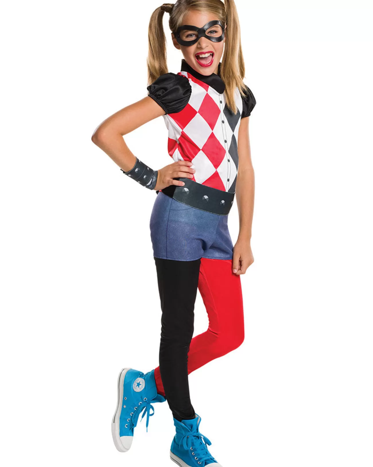 Rubies Dc Superhero Girls Harley Quinn Value Girls Costume>Kids Kids Costumes