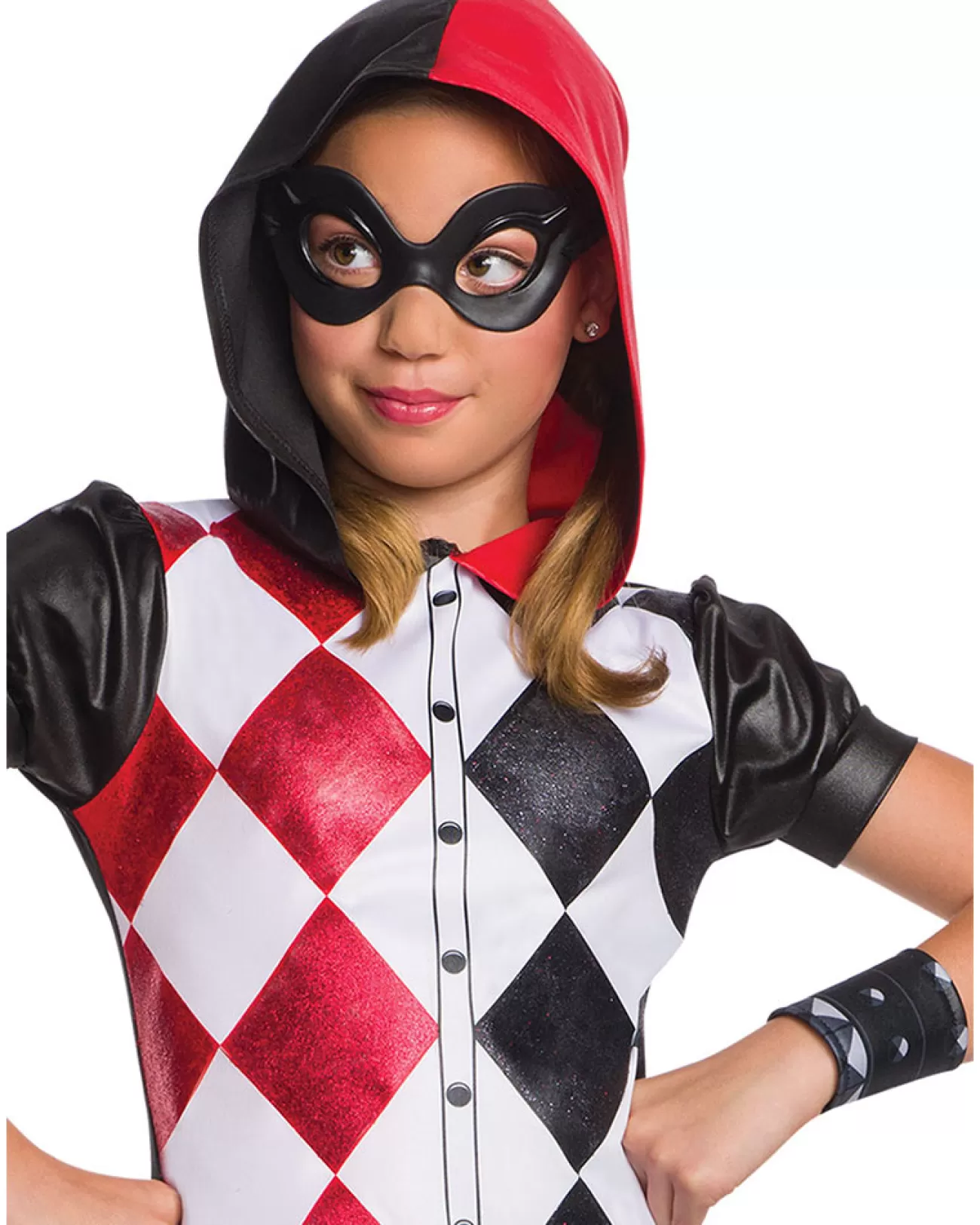 Rubies Dc Superheroines Harley Quinn Hoodie Girls Costume>Kids Kids Costumes