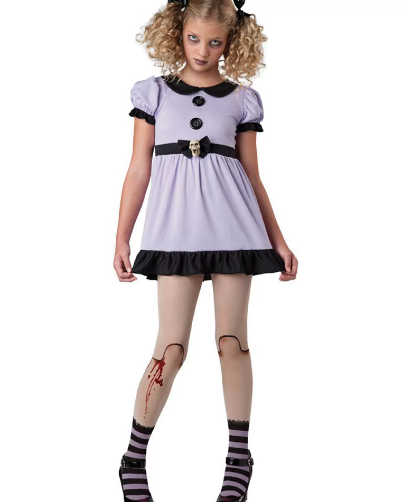 In Character Dead Dolly Tween Girls Costume>Kids Kids Costumes