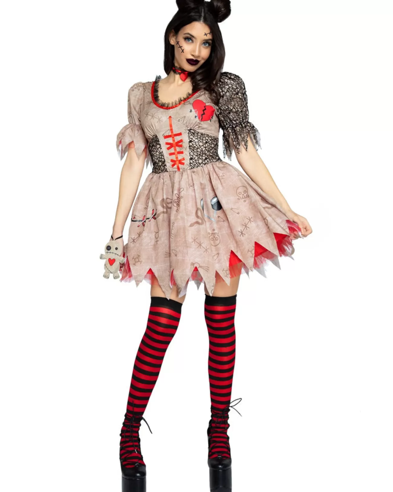 Leg Avenue Deadly Voodoo Doll Womens Costume>Women Women's Costumes