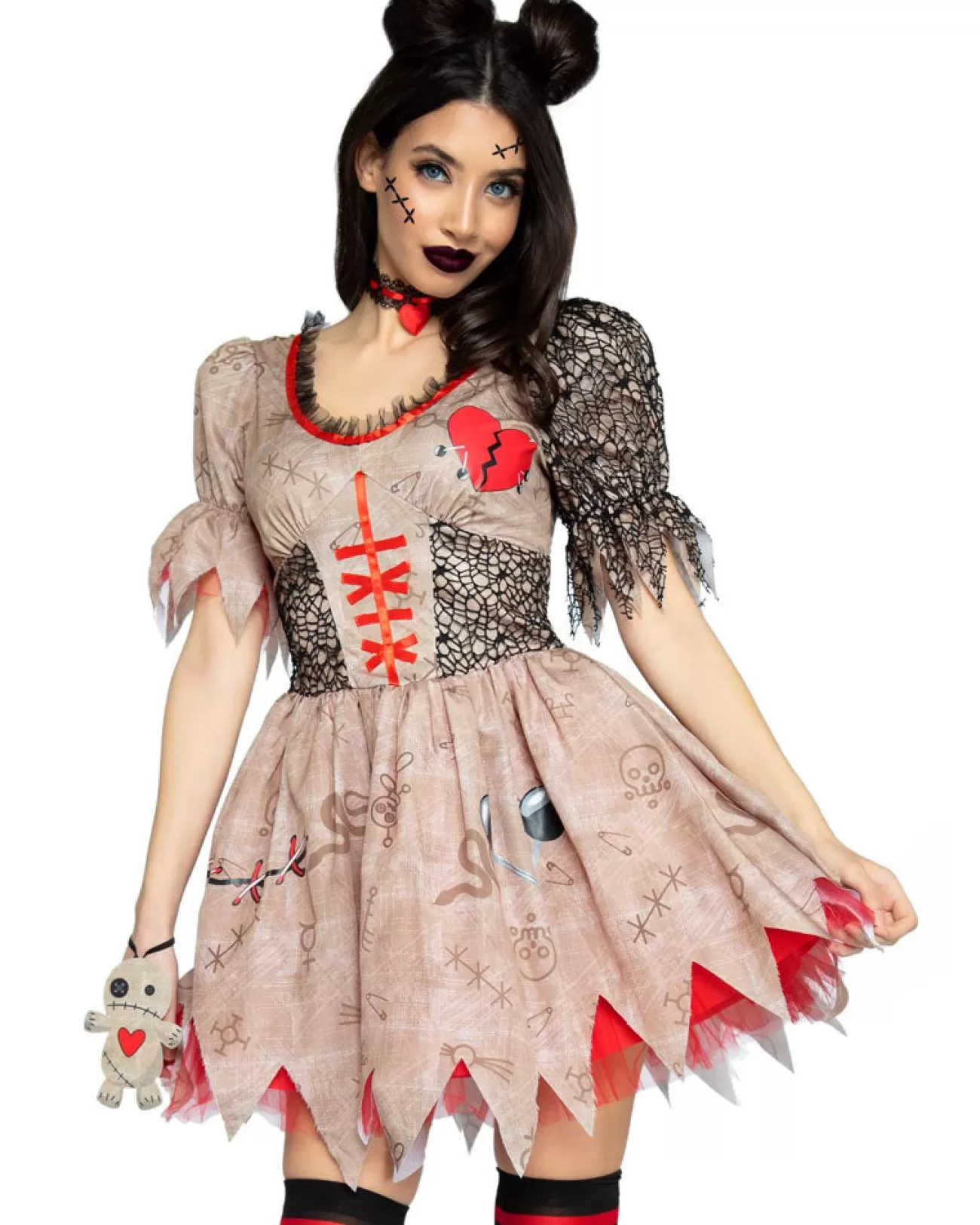 Leg Avenue Deadly Voodoo Doll Womens Costume>Women Women's Costumes