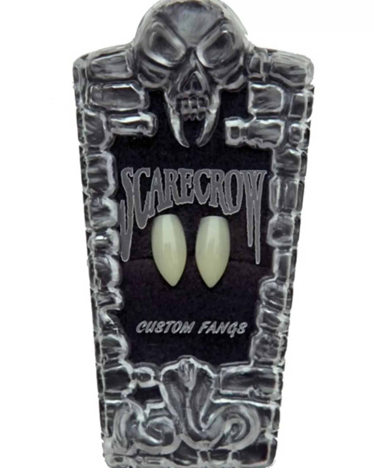 Tomfoolery Deluxe Glow In The Dark Fangs> Halloween Accessories