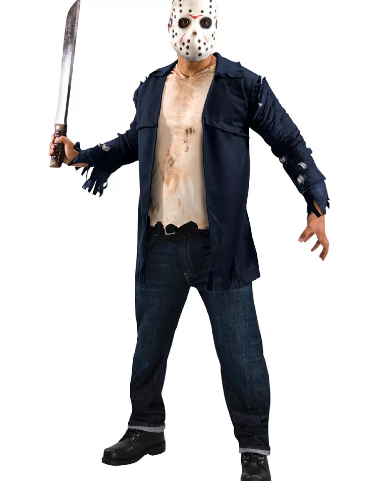 Rubies Deluxe Jason Voorhees Mens Costume>Men Men's Costumes