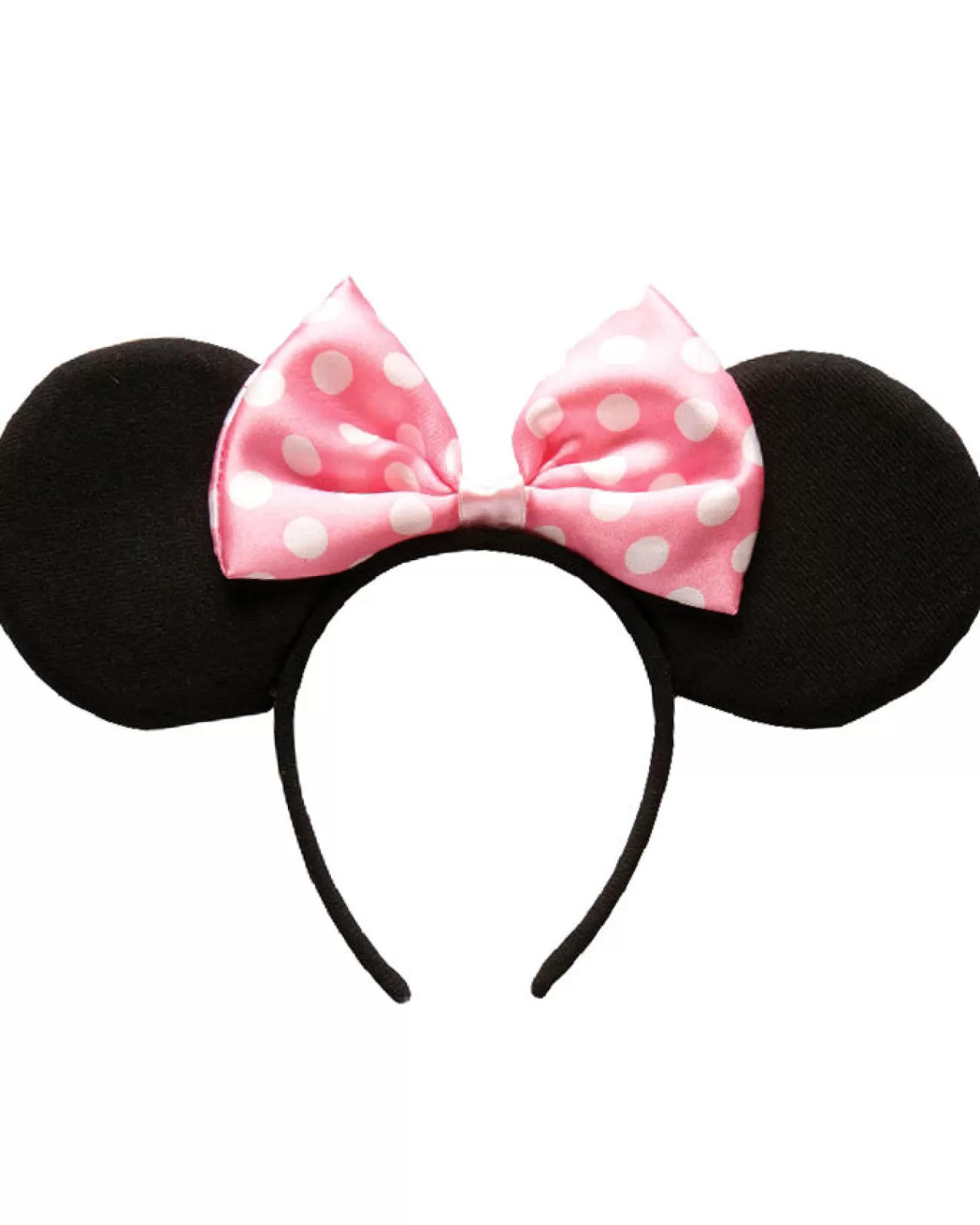 Rubies Disney Minnie Mouse Ears Headband With Pink Bow> Halloween Hats