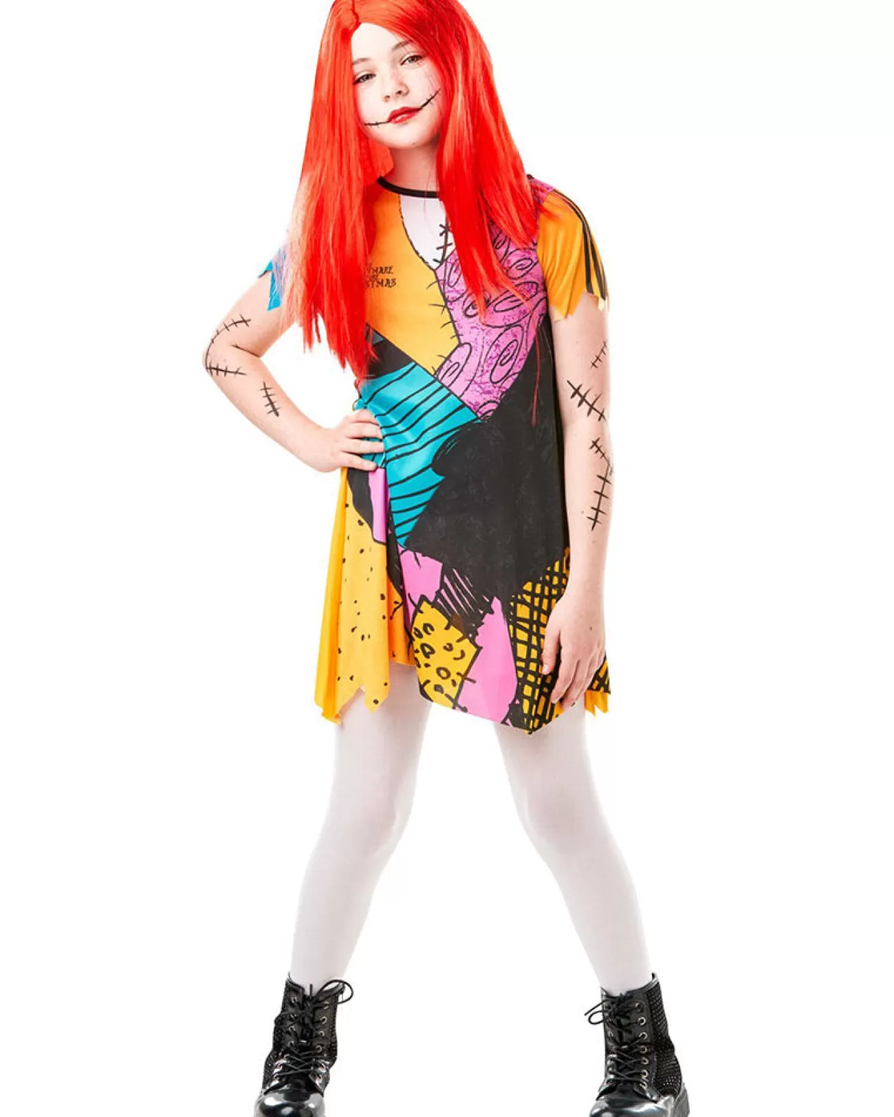 Rubies Disney Nightmare Before Christmas Sally Girls Costume>Kids Kids Costumes