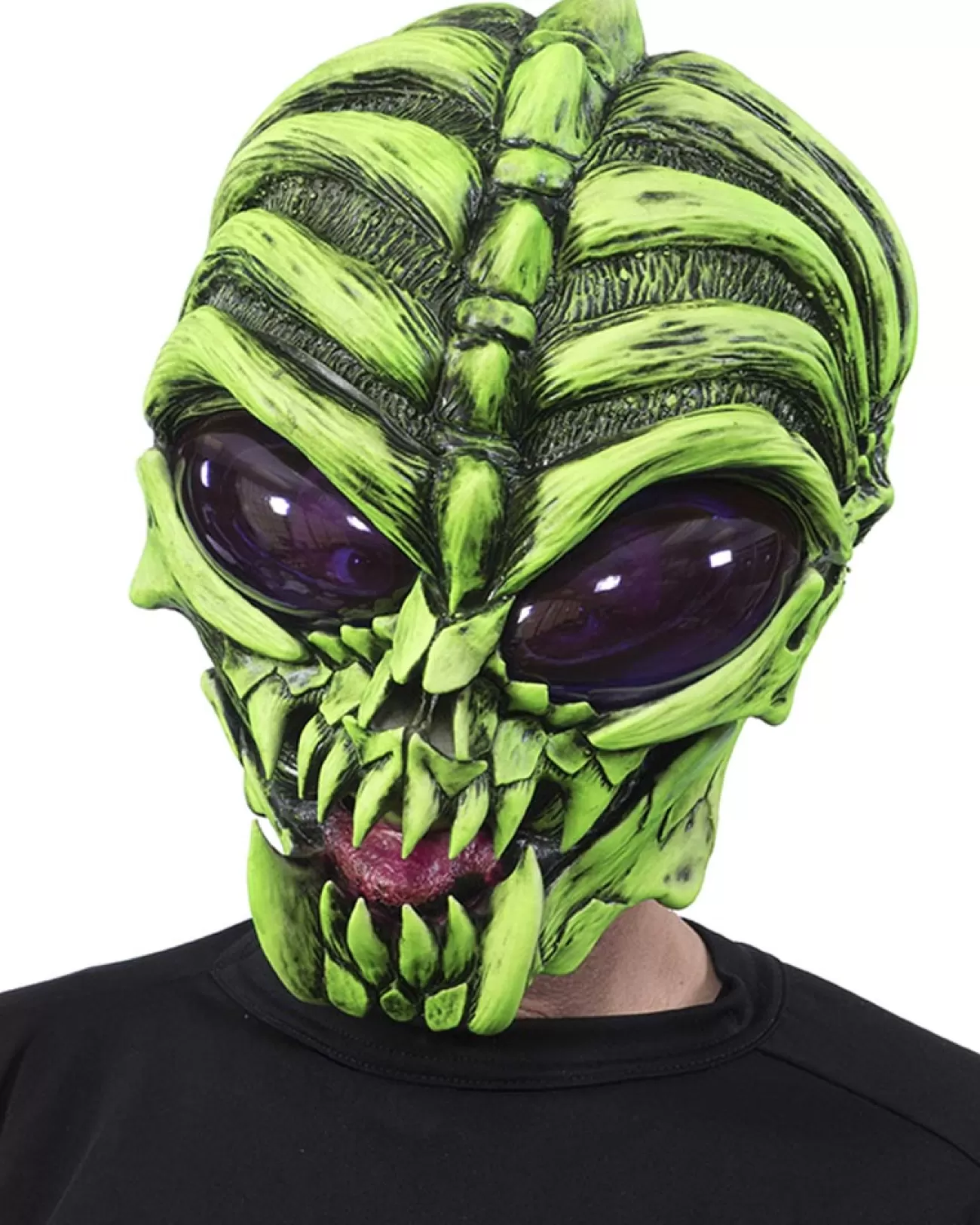 Zagone Studios Down To Earth Green Glow Uv Mask> Halloween Masks