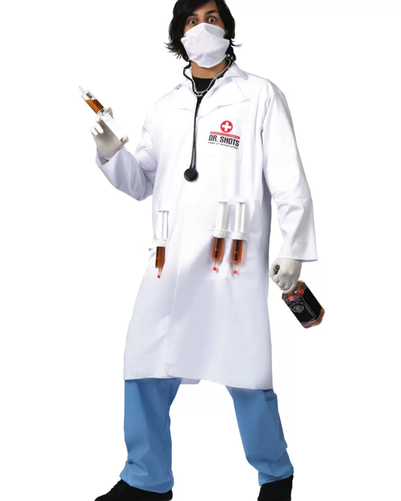 Fun World Dr Shots Mens Costume>Men Men's Costumes