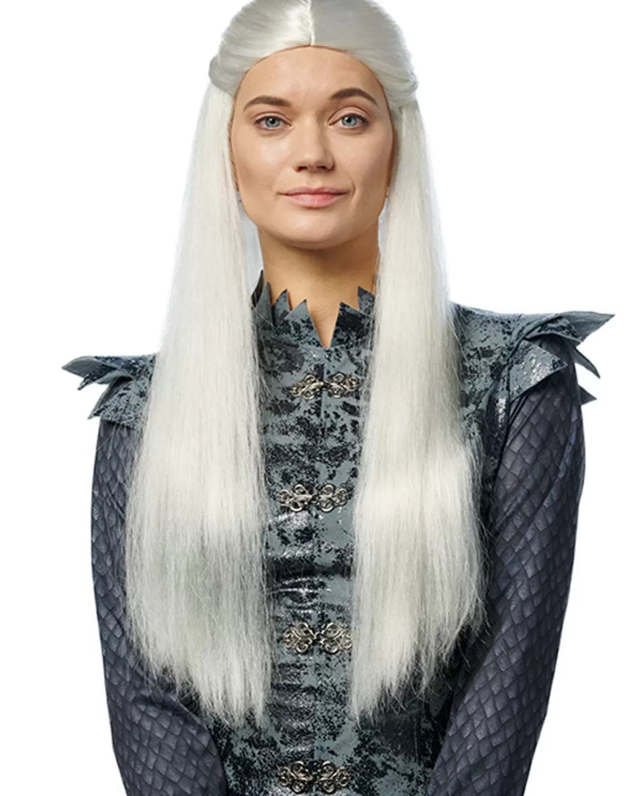 Costume Culture by Franco Dragon Princess Long Platinum Blonde Wig> Halloween Wigs