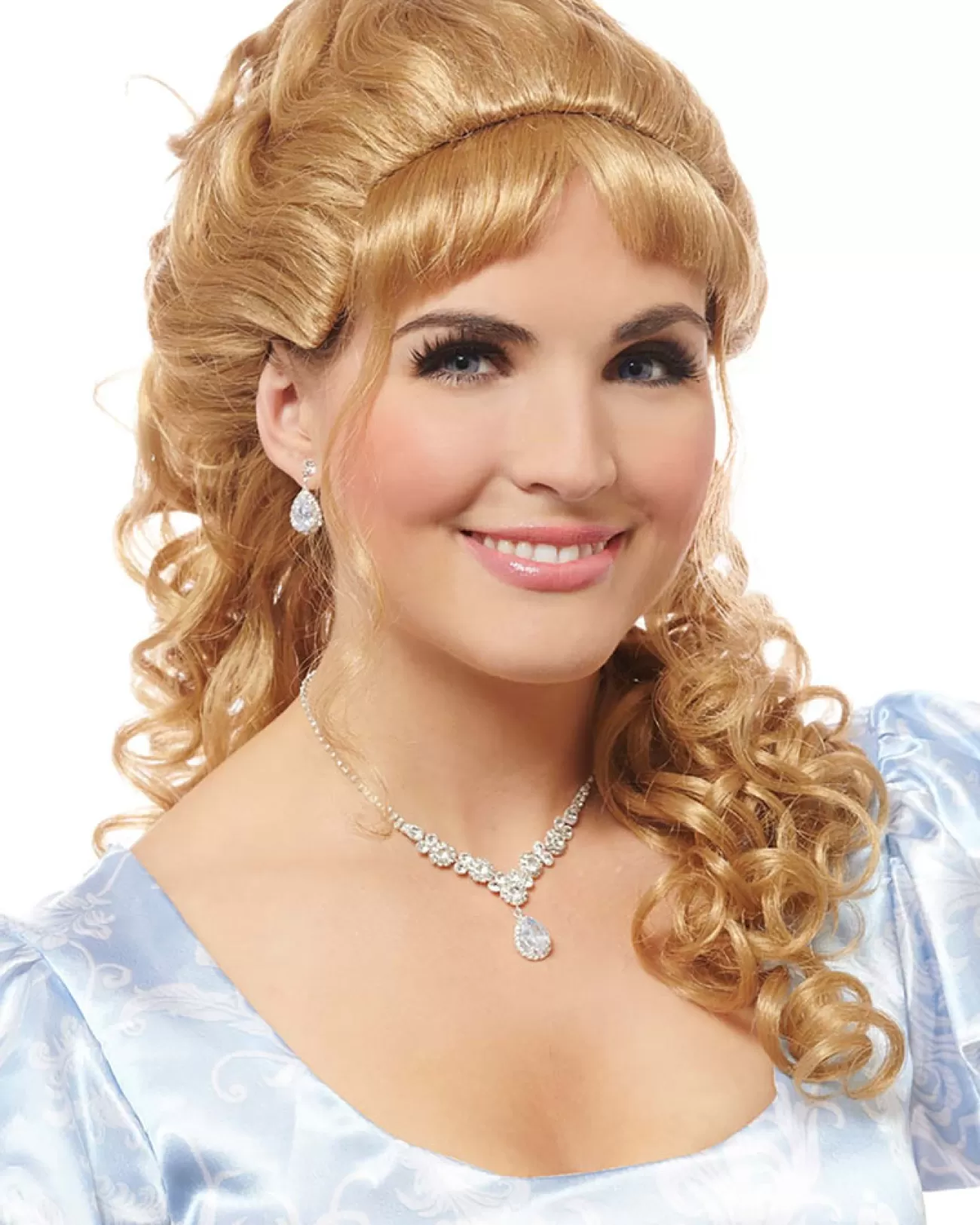 Costume Culture by Franco Duchess Long Curly Blonde Wig> Halloween Wigs