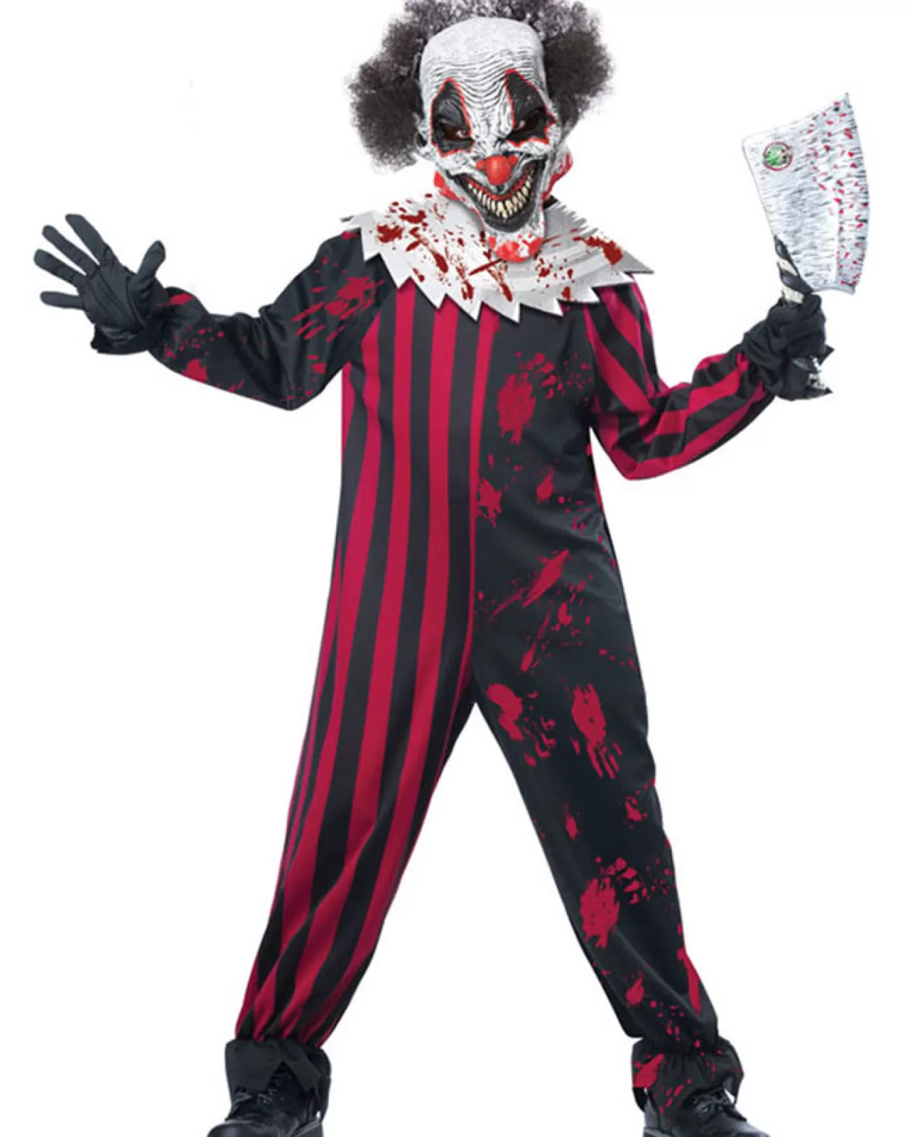 Fun World Evil Killer Clown Boys Costume>Kids Kids Costumes