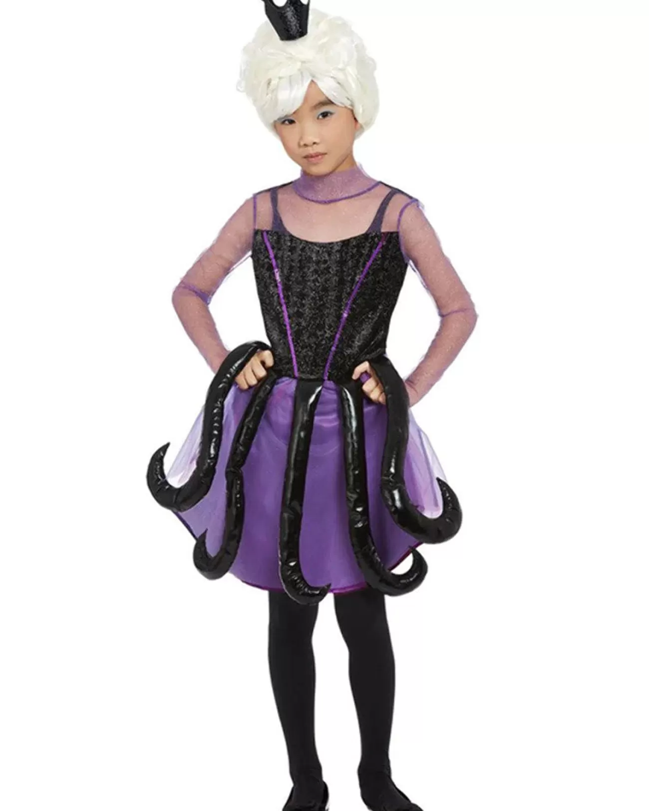 Smiffys Evil Sea Witch Kids Costume> Wicked Witches