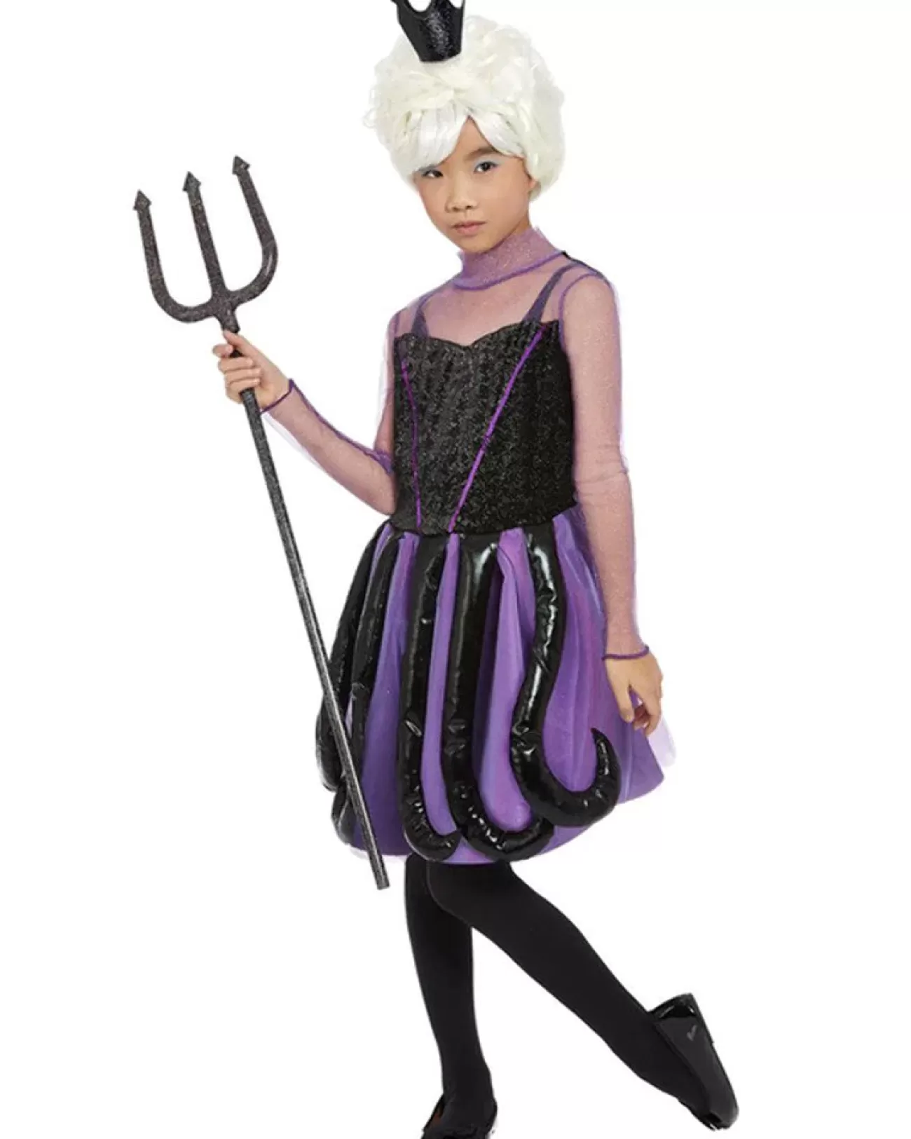 Smiffys Evil Sea Witch Kids Costume> Wicked Witches