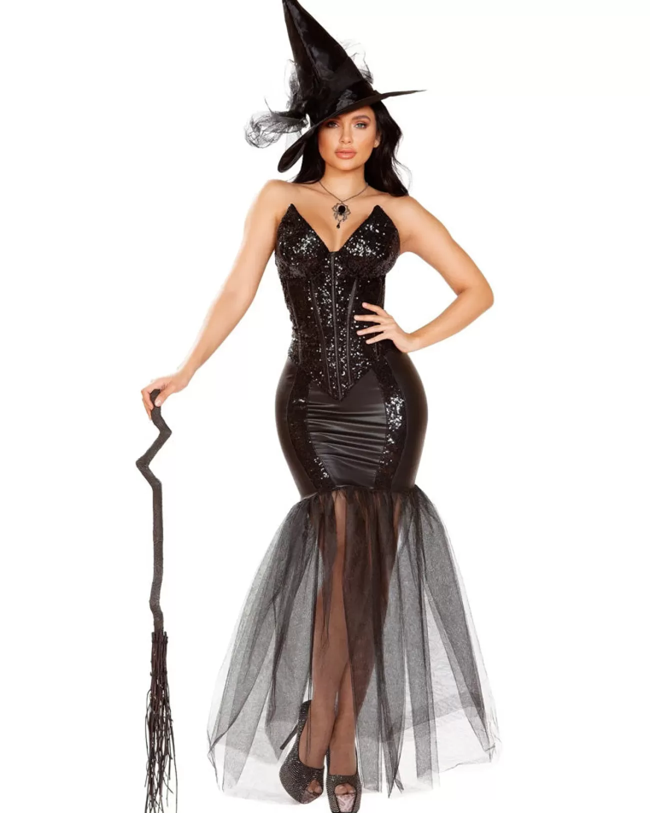 Roma Costumes Evil Spell Witch Premium Womens Costume>Women Women's Costumes