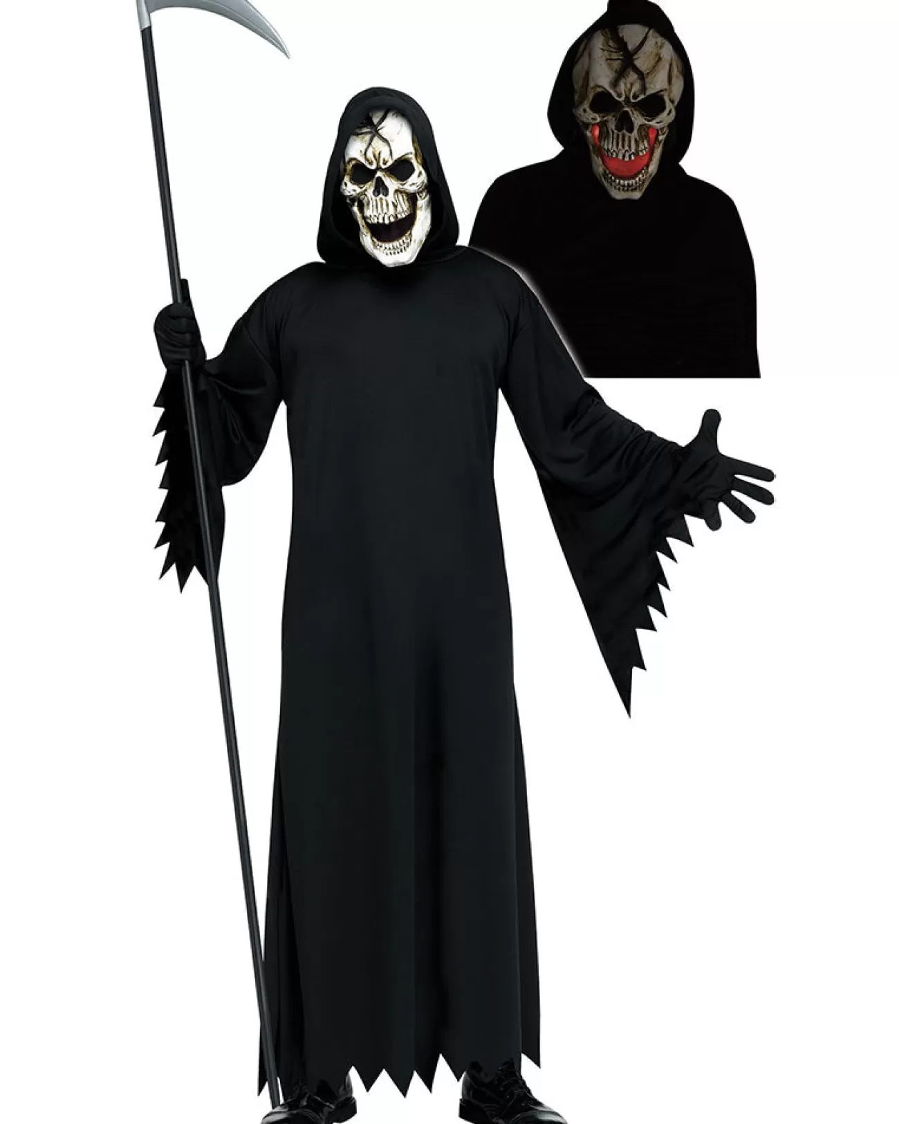 Fun World Fade In Out Mutant Reaper Adult Costume>Men Men's Costumes