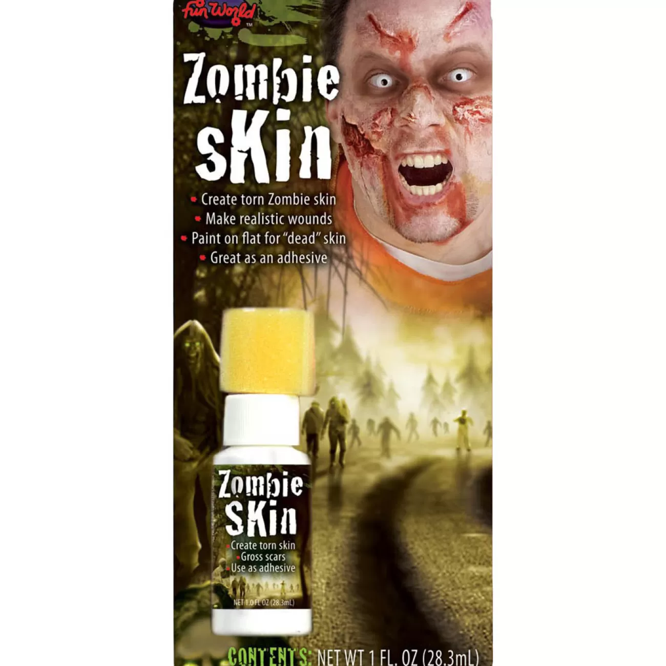 Fun World Fake Zombie Skin> Halloween Accessories