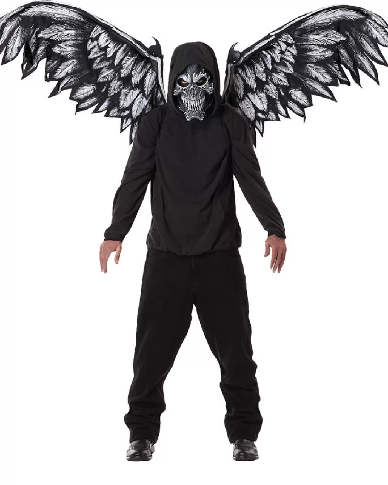 California Costumes Fallen Angel Mask And Wings> Halloween Accessories