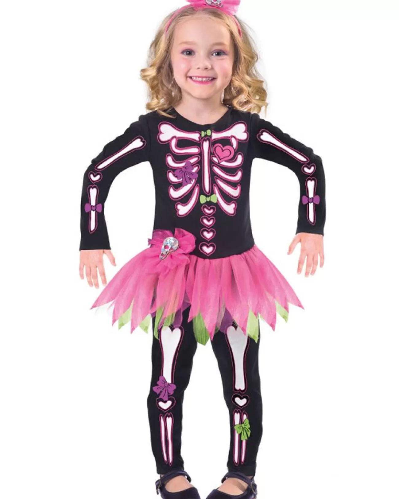 Amscan AU Fancy Bones Skeleton Toddler And Kids Costume>Kids Kids Costumes