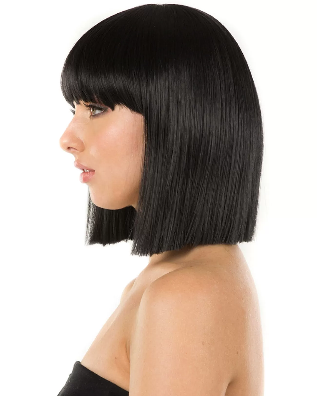 * Fashion Deluxe Black Bob Wig> Wicked Witches