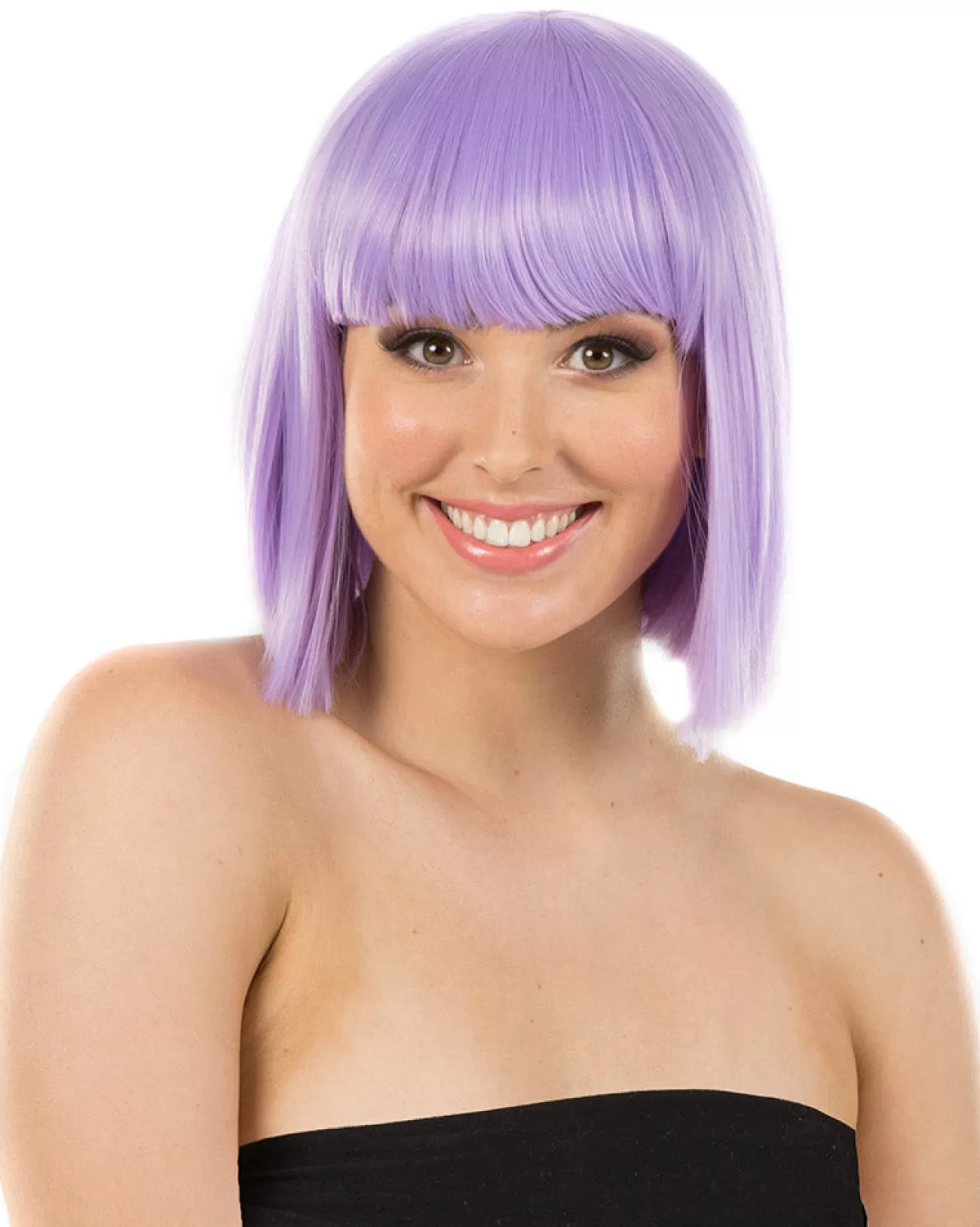 * Fashion Deluxe Pastel Lavender Bob Wig> Halloween Wigs