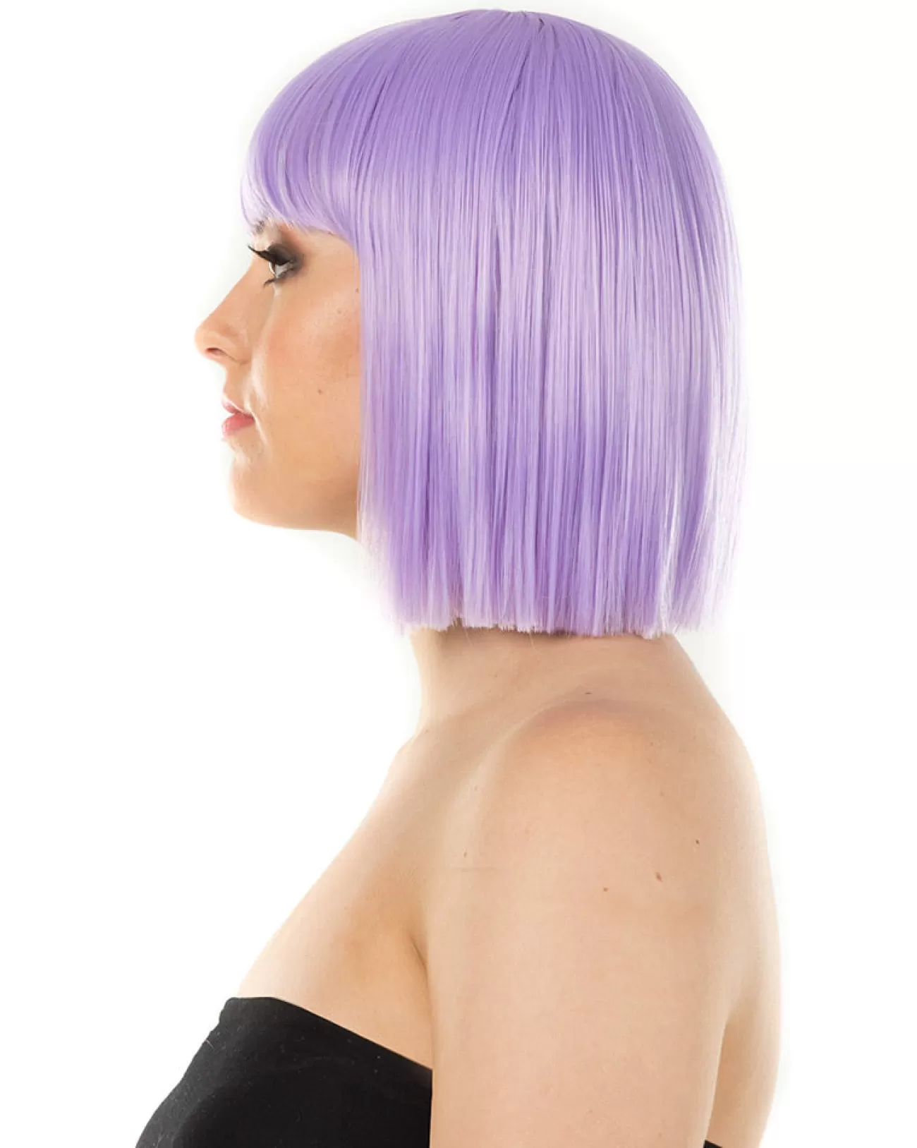 * Fashion Deluxe Pastel Lavender Bob Wig> Halloween Wigs