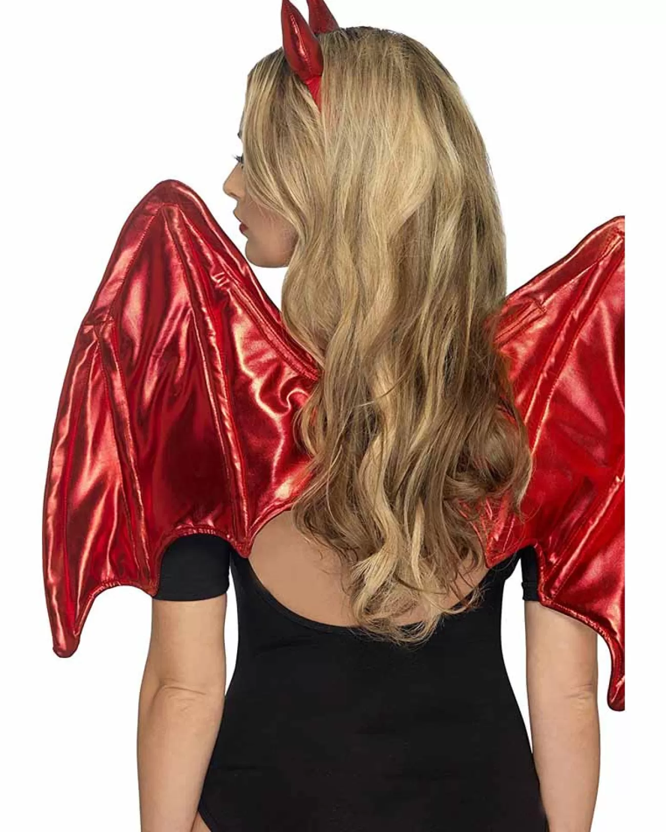 Smiffys Fever Devil Headband And Wings Kit> Halloween Accessories