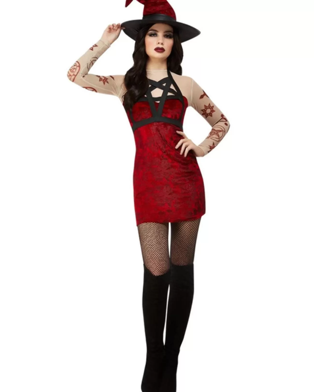 Smiffys Fever Satanic Witch Womens Costume>Women Women's Costumes