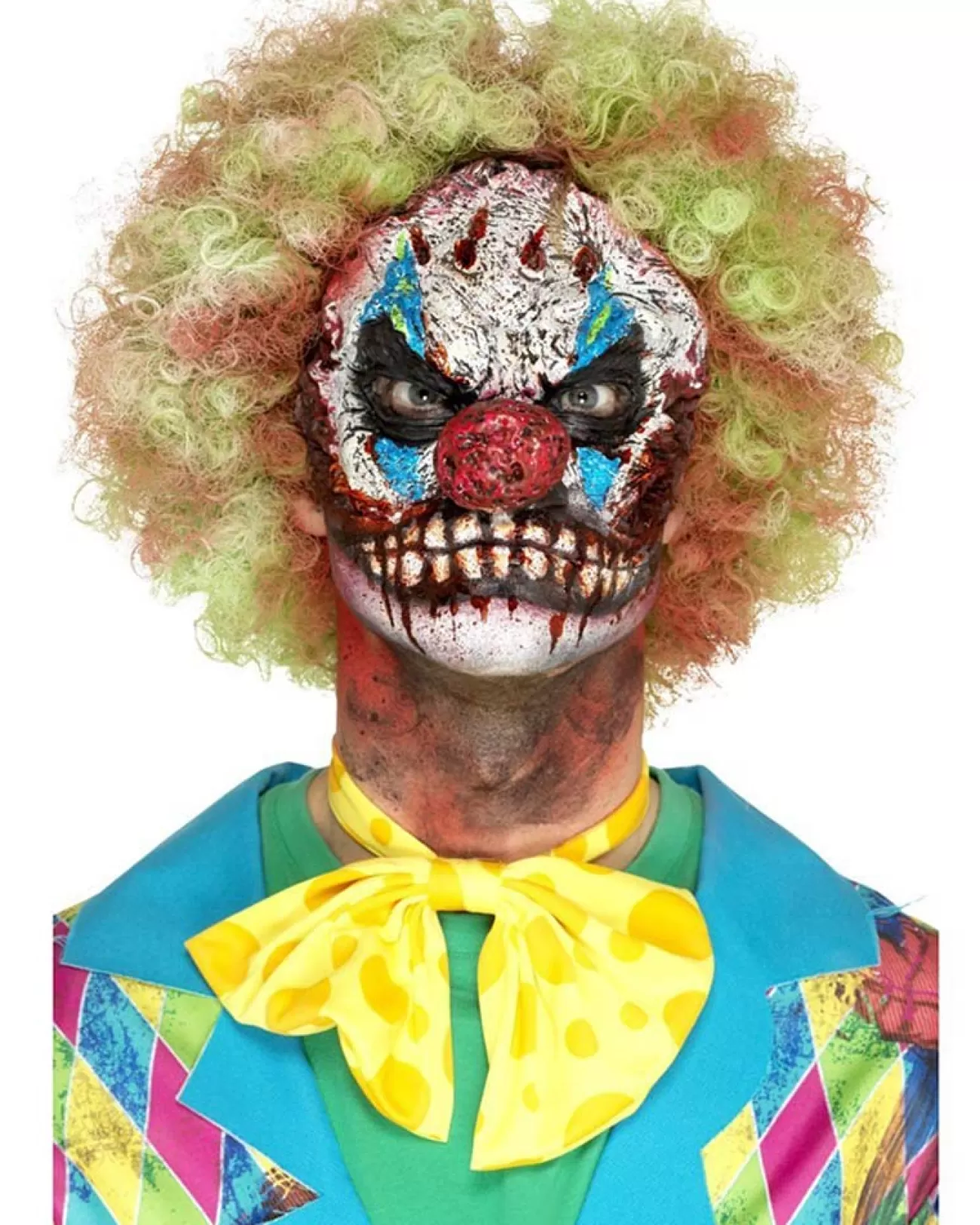 Smiffys Foam Latex Clown Prosthetic Half Mask> Halloween Masks