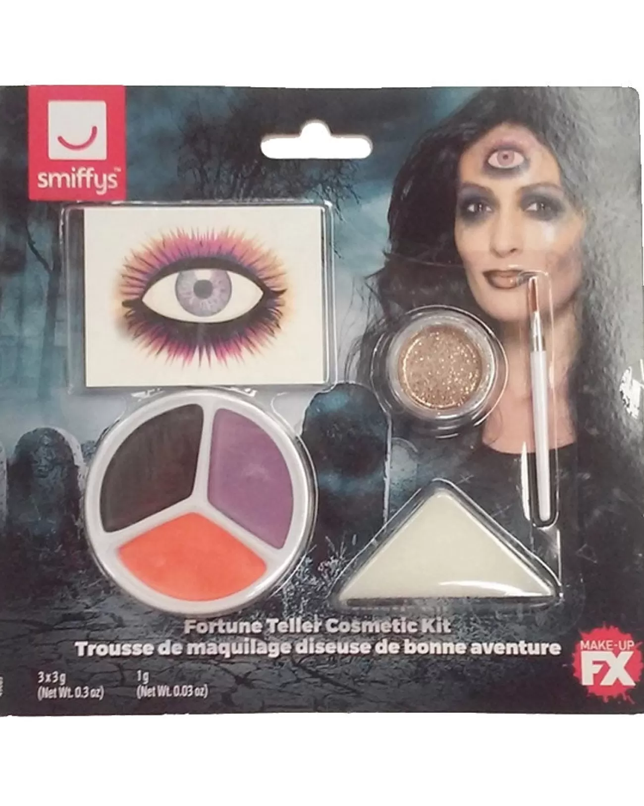 Smiffys Fortune Teller Cosmetic Makeup Kit> Halloween Accessories