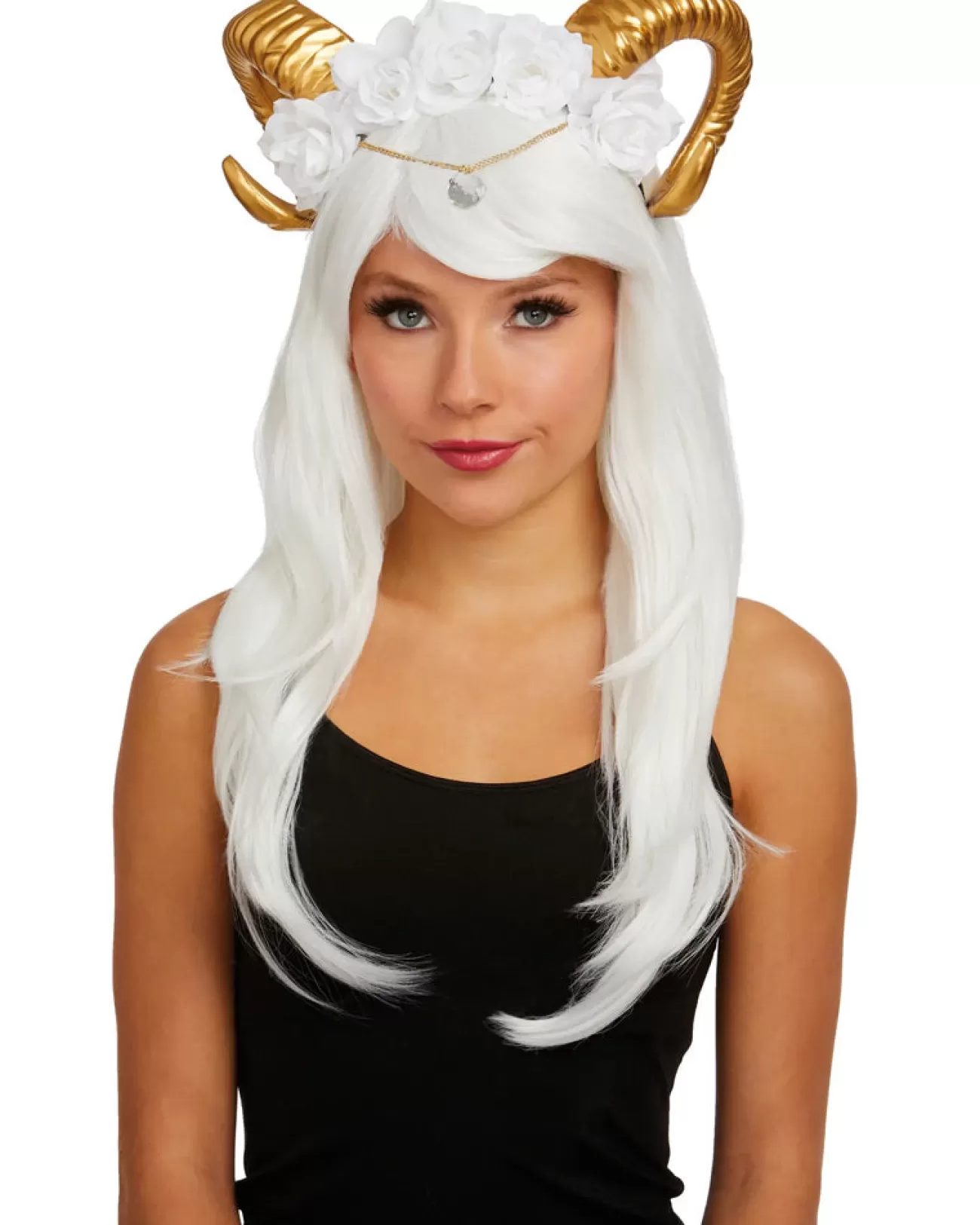 Dreamgirl International Gilded Rams Horn Headpiece> Halloween Accessories