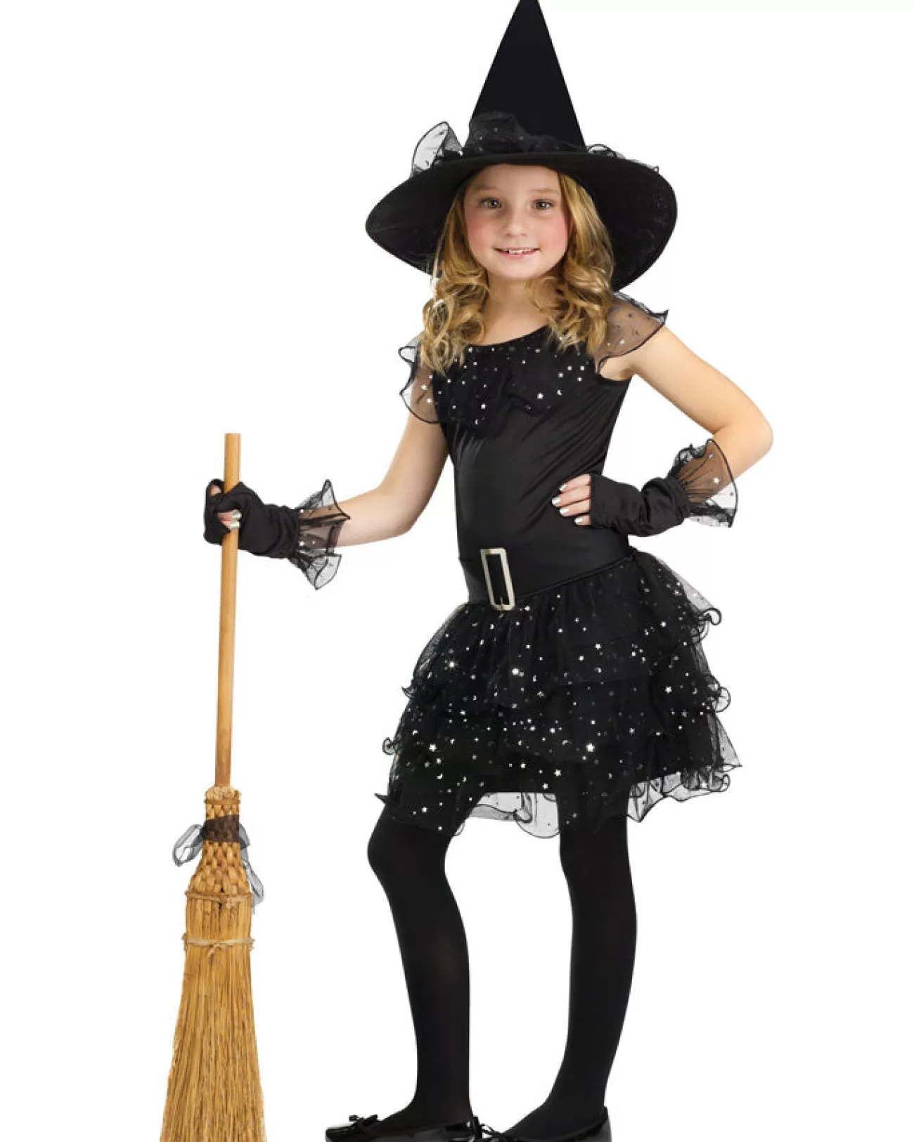 Fun World Glitter Witch Girls Costume>Kids Kids Costumes