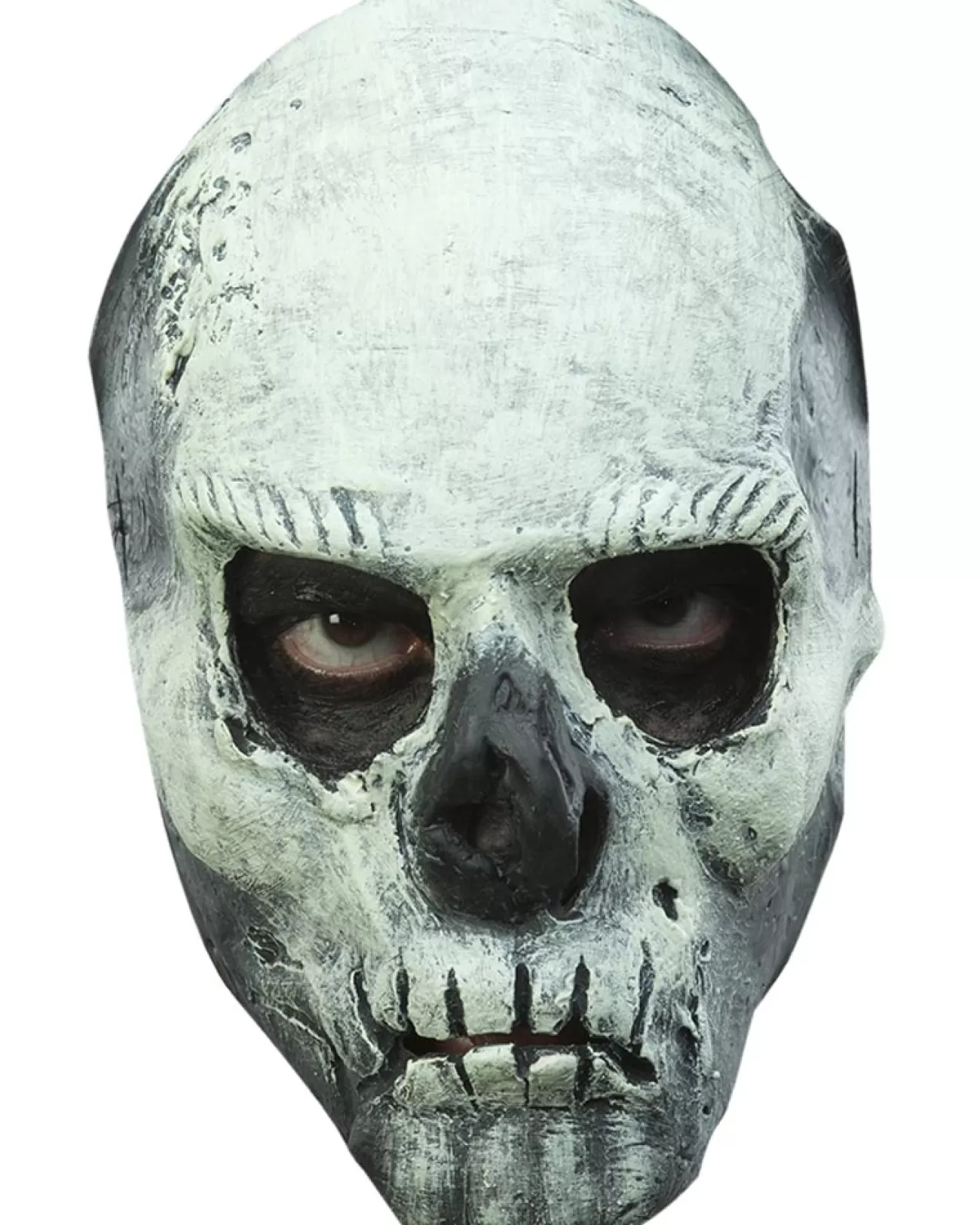 Ghoulish Productions Glow Skull Half Mask> Halloween Masks