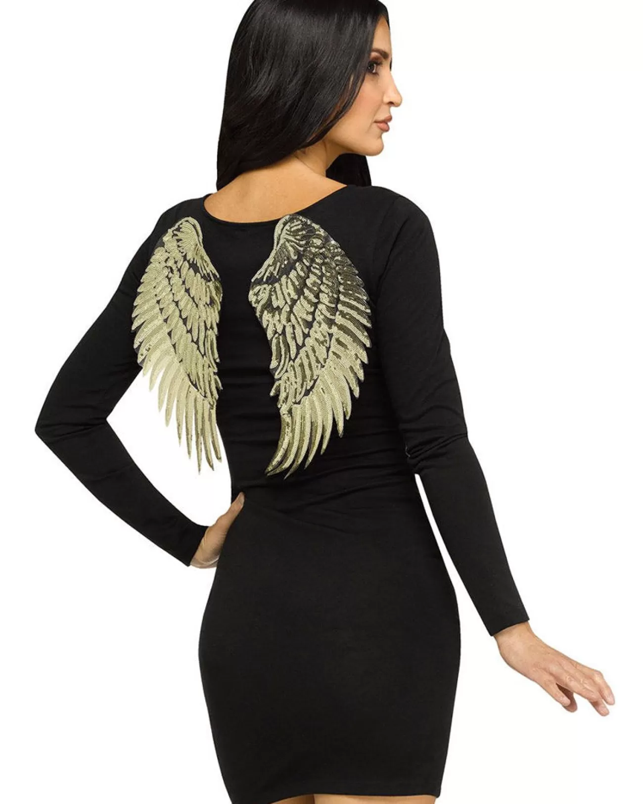 Fun World Gold Sequin Wings> Devils &Amp; Angels