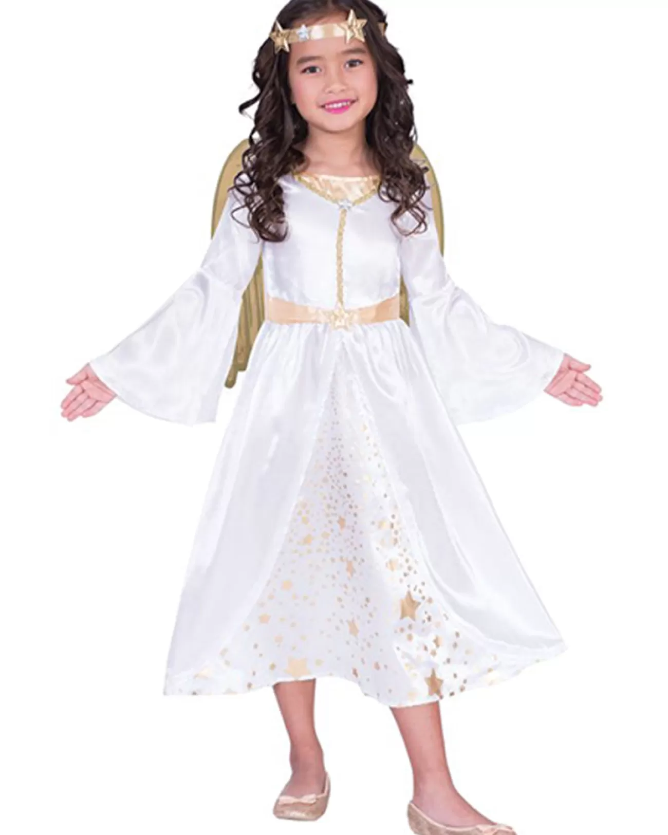 Amscan AU Golden Angel Girls Costume>Kids Kids Costumes