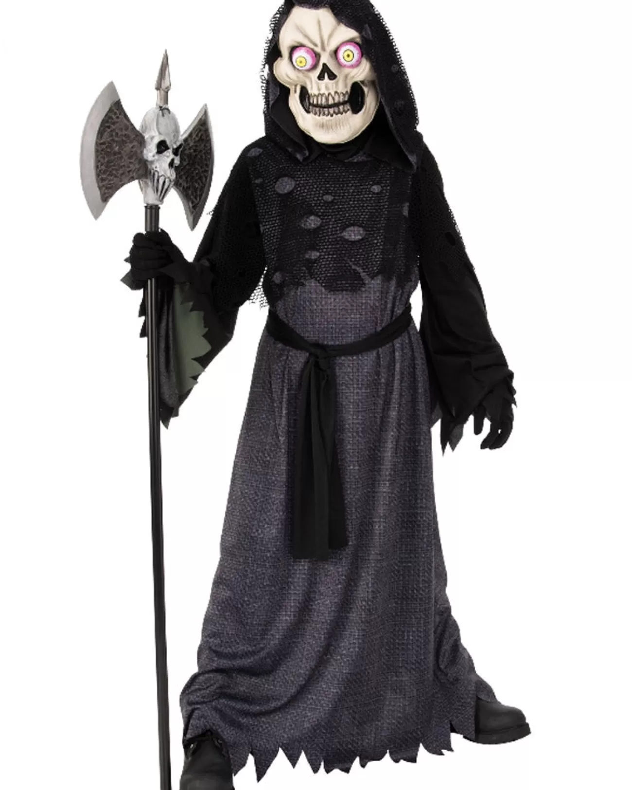 Rubies Google Eyed Skeleton Reaper Boys Costume>Kids Kids Costumes