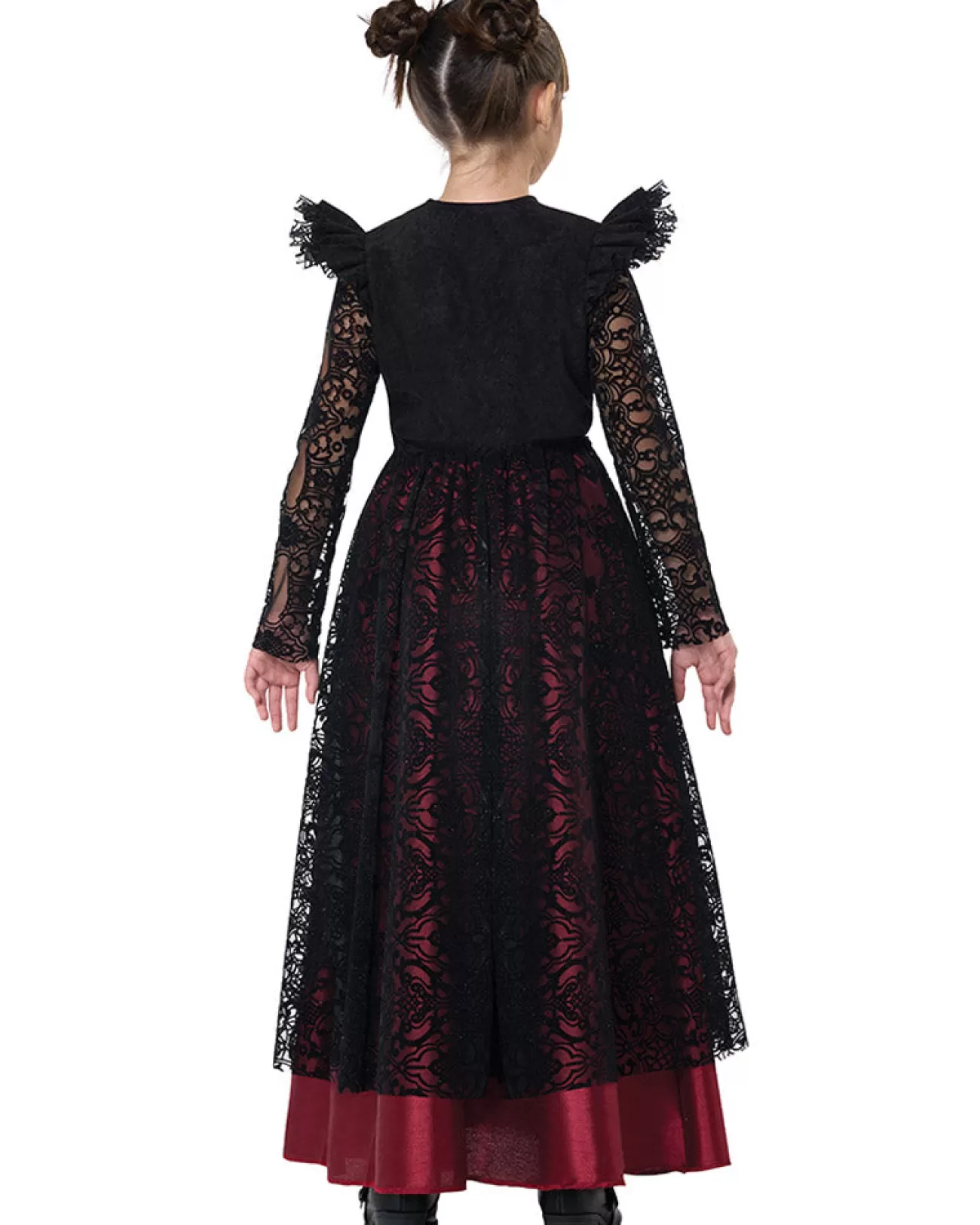 California Costumes Gothic Lace Vampire Deluxe Girls Costume>Kids Kids Costumes