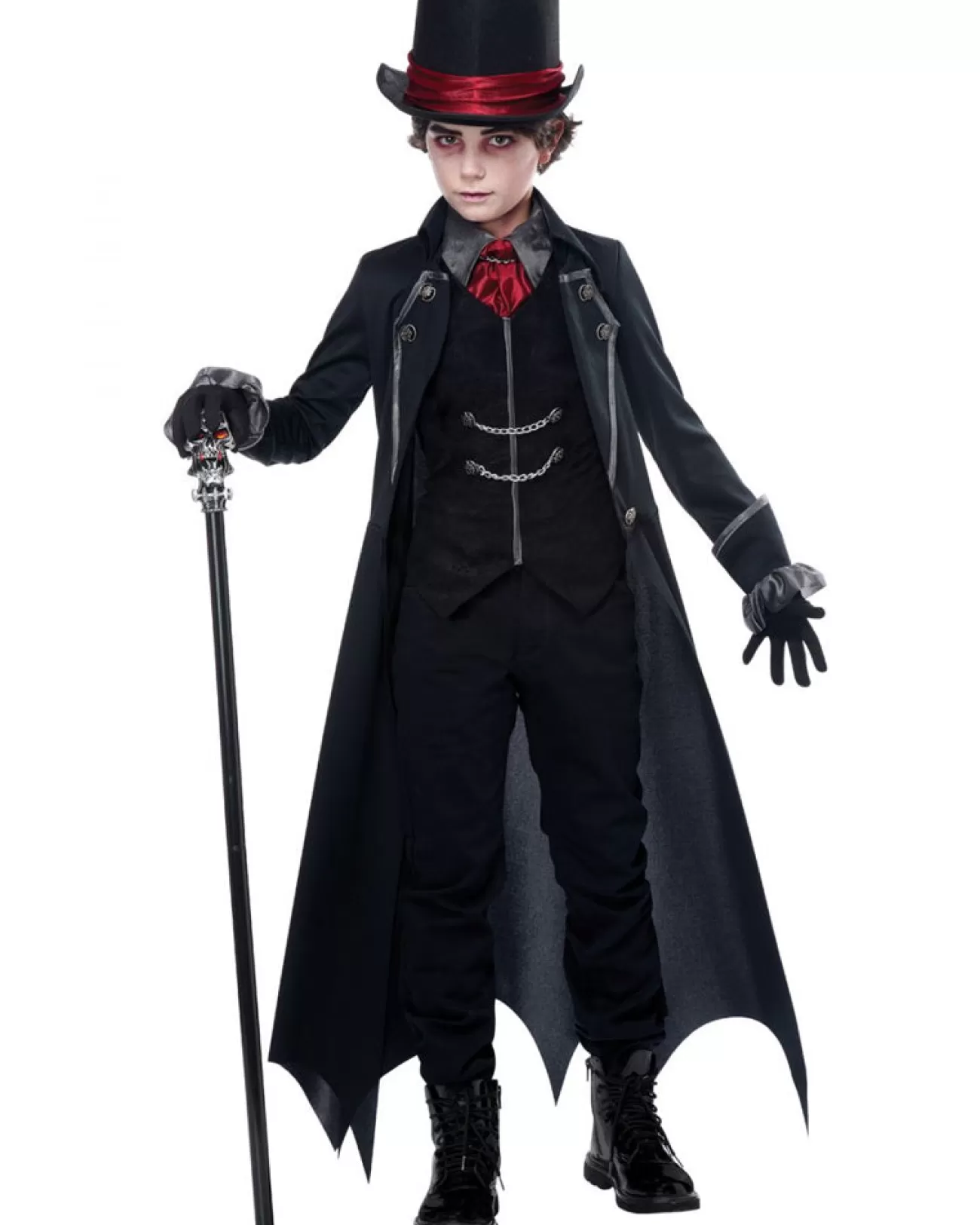 California Costumes Gothic Vampire Boys Costume>Kids Kids Costumes