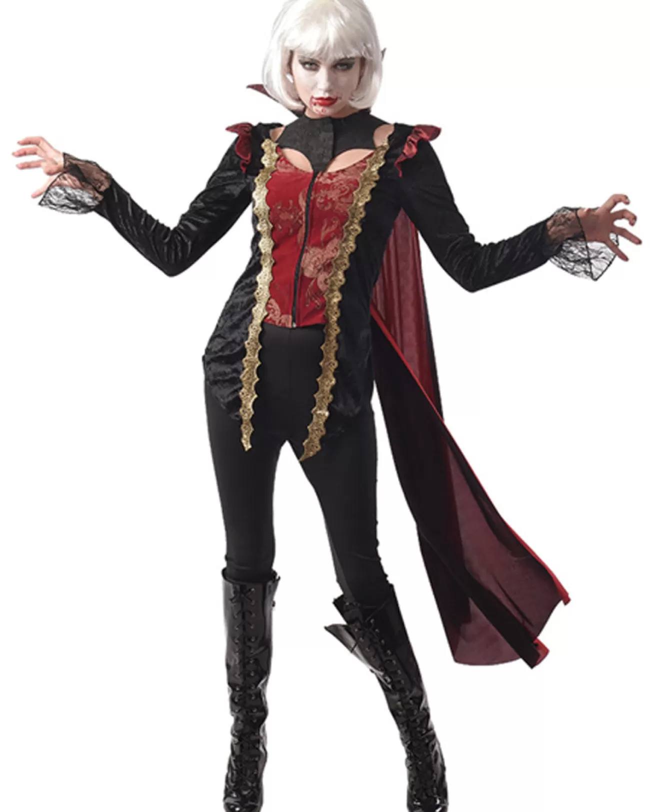 Sweidas Gothic Vampire Womens Costume>Women Women's Costumes