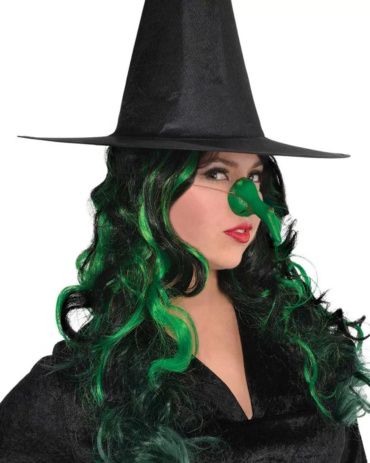 Amscan AU Green Witch Nose> Halloween Accessories