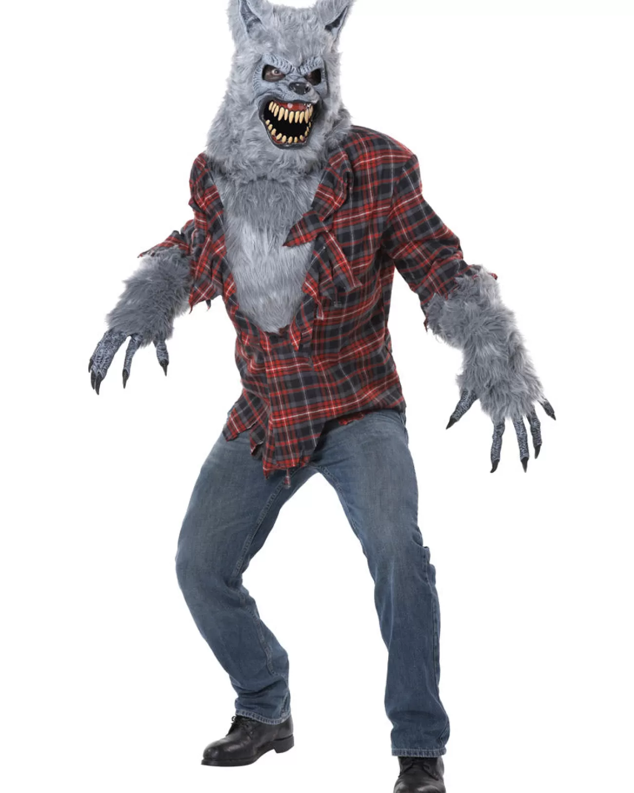 California Costumes Grey Full Moon Werewolf Mens Costume>Men Men's Costumes