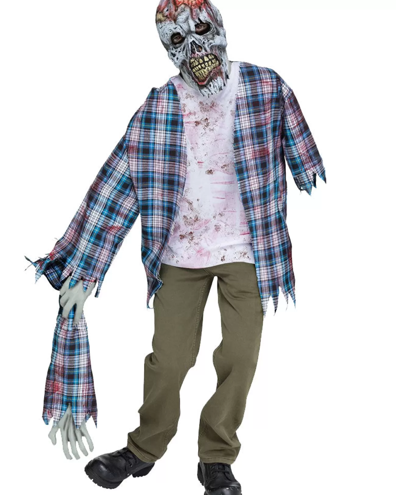 Fun World Gruesome Zombie Kids Costume With Detachable Arm>Kids Kids Costumes