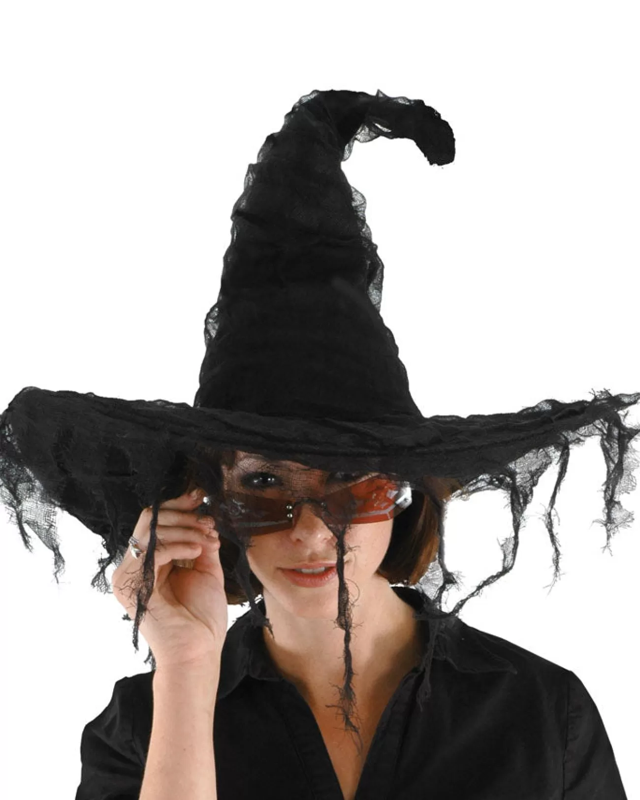 Elope Grunge Witch Hat> Halloween Accessories