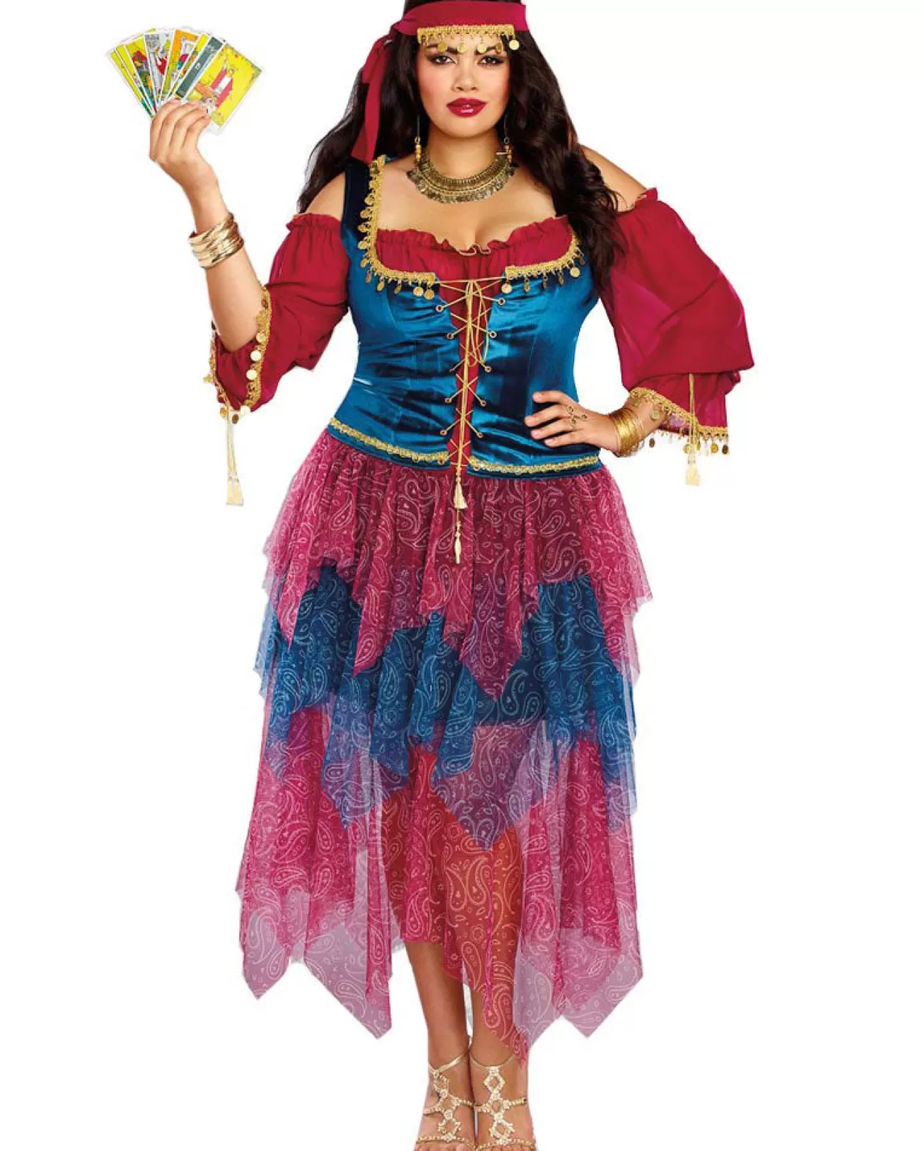 Dreamgirl International Gypsy Womens Plus Size Costume>Women Women's Costumes