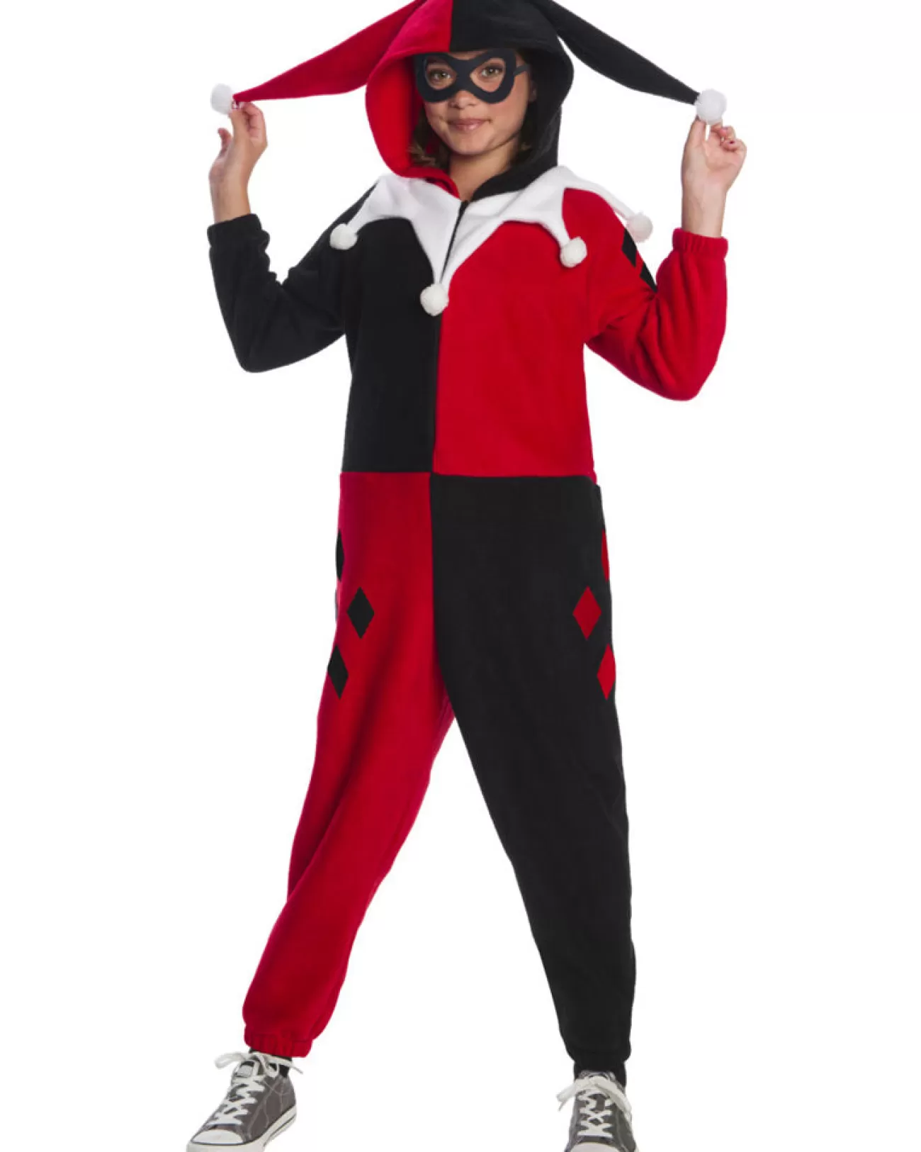 Rubies Harley Quinn Jumpsuit Girls Costume>Kids Kids Costumes