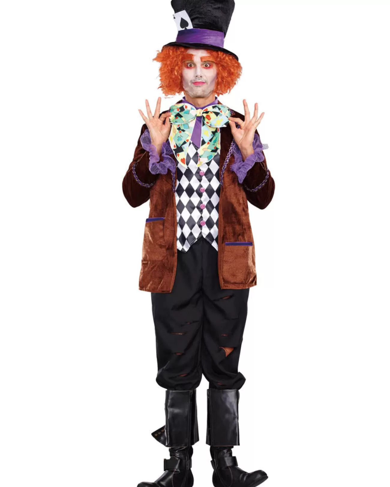 Dreamgirl International Hatter Madness Mens Costume>Men Men's Costumes