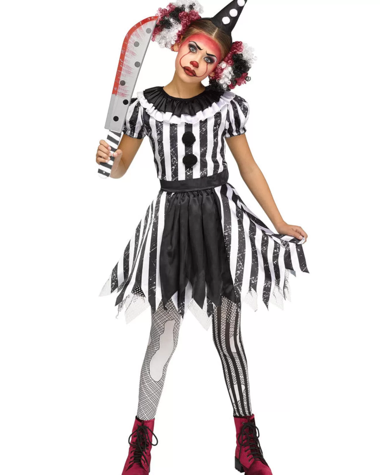 Fun World Haunted Harlequin Kids Costume>Kids Kids Costumes